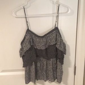 Frilly tank top